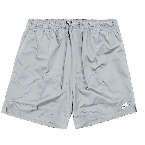 Nike Silver Athletic Shorts Sz various - Picture 1 of 8